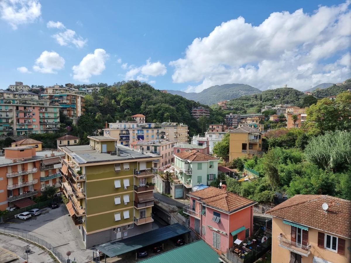 Appartamento Mansarda Al Mare Rapallo Esterno foto